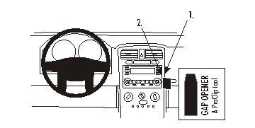 ProClip Monteringsbøyle Chevrolet Equinox 05-09 i gruppen Billyd / Hva passer i min bil / Chevrolet hos BRL (240CHEEQU05PROC)