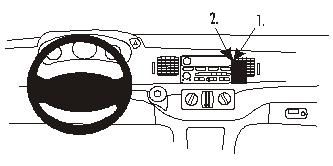 ProClip Monteringsbøyle Chevrolet Impala 00-05 i gruppen Billyd / Hva passer i min bil / Chevrolet hos BRL (240CHEIMP00PROC)