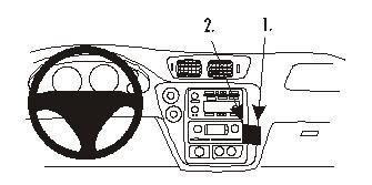 ProClip Monteringsbøyle Chevrolet Trail Blazer 02-09 i gruppen Billyd / Hva passer i min bil / Chevrolet hos BRL (240CHETRAI02PROC)