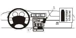 ProClip Monteringsbøyle Chevrolet Trans Sport/Venture 97-05 i gruppen Billyd / Hva passer i min bil / Chevrolet hos BRL (240CHETRAN97PROC)