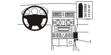 ProClip Monteringsbøyle Chrysler Crossfire 04-07 i gruppen Billyd / Hva passer i min bil / Chrysler hos BRL (240CHRCRO04PROC)