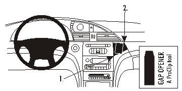 ProClip Monteringsbøyle Chrysler Pacifica 04-09 i gruppen Billyd / Hva passer i min bil / Chrysler hos BRL (240CHRPAC04PROC)