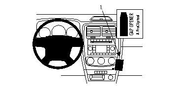 ProClip Monteringsbøyle Dodge Caliber 10-12 i gruppen Billyd / Hva passer i min bil / Dodge hos BRL (240DODCAL10PROC)