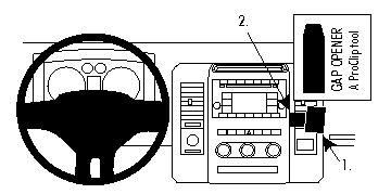 ProClip Monteringsbøyle Dodge Ram 09-12 i gruppen Billyd / Hva passer i min bil / Dodge hos BRL (240DODRAM11PROC)