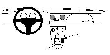 ProClip Monteringsbøyle Fiat Barchetta 95-07 i gruppen Billyd / Hva passer i min bil / Fiat / Barchetta hos BRL Electronics (240FIABAR95PROC)