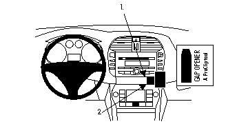 ProClip Monteringsbøyle Fiat Bravo 08-14 i gruppen Billyd / Hva passer i min bil / Fiat / Brava/Bravo hos BRL Electronics (240FIABRA08PROC)