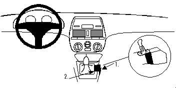 ProClip Monteringsbøyle Fiat Brava 95-02/Bravo 96-07 i gruppen Billyd / Hva passer i min bil  / Fiat / Marea hos BRL Electronics (240FIABRA95PROC)