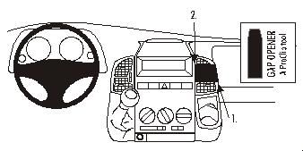 ProClip Monteringsbøyle Fiat Ducato 02-06 i gruppen Billyd / Hva passer i min bil / Fiat / Ducato hos BRL Electronics (240FIADUC02PROC)