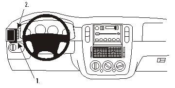 ProClip Monteringsbøyle Ford Explorer 02-05 i gruppen Billyd / Hva passer i min bil / Ford / Explorer / Explorer 2001-2003 hos BRL Electronics (240FOREXPL02PROC)