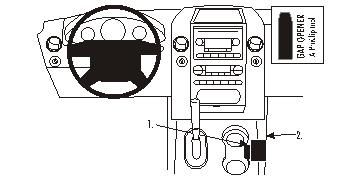 ProClip Monteringsbøyle Ford F-150 04-08 i gruppen Billyd / Hva passer i min bil / Ford / F150 / F150 2004-2008 hos BRL Electronics (240FORF15004PROC)