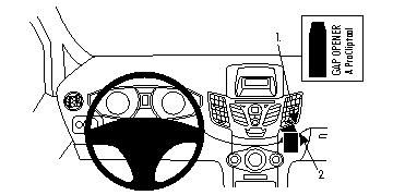 ProClip Monteringsbøyle Ford Fiesta 09-15 i gruppen Billyd / Hva passer i min bil / Ford / Fiesta / Fiesta 2013-2017 hos BRL Electronics (240FORFIE09PROC)
