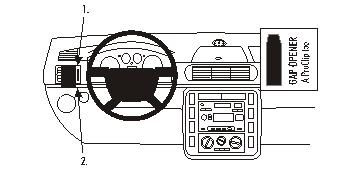 ProClip Monteringsbøyle Ford Galaxy 01-06 i gruppen Billyd / Hva passer i min bil / Ford / Galaxy / Galaxy 2000-2006 hos BRL Electronics (240FORGAL01PROC)