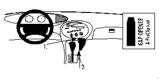ProClip Monteringsbøyle Ford Taurus 96-99 i gruppen Billyd / Hva passer i min bil / Ford / Taurus / Taurus 1986-1995 hos BRL Electronics (240FORTAU96PROC)