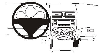 ProClip Monteringsbøyle Honda Accord 03-07 i gruppen Billyd / Hva passer i min bil / Fiat / UNO hos BRL Electronics (240HONACC03PROC)