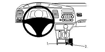 ProClip Monteringsbøyle Honda Civic Hybrid 06-11 i gruppen Billyd / Hva passer i min bil  / Honda hos BRL Electronics (240HONCIVH06PROC)