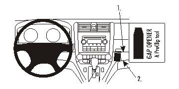 ProClip Monteringsbøyle Honda CR-V 07-11 i gruppen Billyd / Hva passer i min bil / Toyota / Tundra hos BRL Electronics (240HONCRV07PROC)