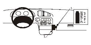 ProClip Monteringsbøyle Hyundai Elantra 96-00 i gruppen Billyd / Hva passer i min bil / Hyundai / Elantra / Elantra 1992-2000 hos BRL Electronics (240HYUELA96PROC)