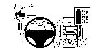 ProClip Monteringsbøyle Hyundai i30 08-12 i gruppen Billyd / Hva passer i min bil  / Hyundai / i30 / i30 2007-2012 hos BRL Electronics (240HYUI30PROC)