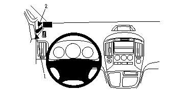 ProClip Monteringsbøyle Hyundai H1 09-15 i gruppen Billyd / Hva passer i min bil / Hyundai / H1 / H1 2005-2007 hos BRL Electronics (240HYUILO09PROC)