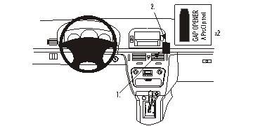 ProClip Monteringsbøyle Hyundai Sonata 05-08 i gruppen Billyd / Hva passer i min bil / Hyundai / Sonata / Sonata 2005-2009 hos BRL Electronics (240HYUSON05PROC)