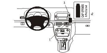 ProClip Monteringsbøyle Hyundai Sonata 05-08 i gruppen Billyd / Hva passer i min bil  / Hyundai / Sonata / Sonata 2005-2009 hos BRL Electronics (240HYUSON05PROC)