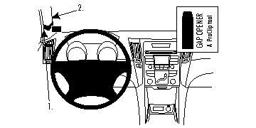 ProClip Monteringsbøyle Hyundai Sonata 11-14 i gruppen Billyd / Hva passer i min bil  / Hyundai / Sonata / Sonata 2009- hos BRL Electronics (240HYUSON11PROC)