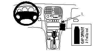 ProClip Monteringsbøyle Hyundai Sonata 99-01 i gruppen Billyd / Hva passer i min bil / Hyundai / Sonata / Sonata 1996-2005 hos BRL Electronics (240HYUSON99PROC)