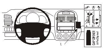 ProClip Monteringsbøyle Kia Cerato 05-09 i gruppen Billyd / Hva passer i min bil / Kia / Cerato / Cerato 2004-2009 hos BRL Electronics (240KIACER05PROC)
