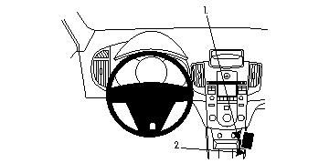 ProClip Monteringsbøyle Kia Cerato 10-15 i gruppen Billyd / Hva passer i min bil / Kia / Cerato / Cerato 2004-2009 hos BRL Electronics (240KIACER10PROC)