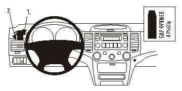 ProClip Monteringsbøyle Kia Magentis 07-10 i gruppen Billyd / Hva passer i min bil / Kia / Optima / Optima 2005-2010 hos BRL Electronics (240KIAMAG07PROC)