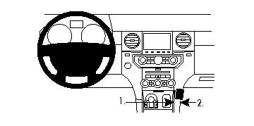 ProClip Monteringsbøyle Landrover Discovery/LR4 10-15 i gruppen Billyd / Hva passer i min bil  / Landrover hos BRL Electronics (240LANDIS10PROC)