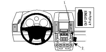 ProClip Monteringsbøyle Landrover Freelander 98-06 i gruppen Billyd / Hva passer i min bil  / Landrover hos BRL Electronics (240LANFRE07PROC)