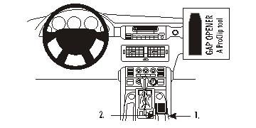 ProClip Monteringsbøyle Landrover Range Rover 02-12 i gruppen Billyd / Hva passer i min bil  / Landrover hos BRL Electronics (240LANRAN02PROC)