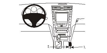 ProClip Monteringsbøyle Lexus GS Serie 05-12 i gruppen Billyd / Hva passer i min bil  / Lexus hos BRL Electronics (240LEXGS05PROC)