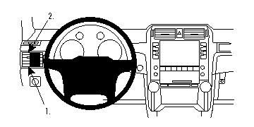 ProClip Monteringsbøyle Lexus GX Serie 10-15 i gruppen Billyd / Hva passer i min bil / Lexus hos BRL Electronics (240LEXGX10PROC)