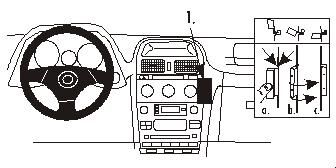 ProClip Monteringsbøyle Lexus IS Serie 01-05 i gruppen Billyd / Hva passer i min bil / Lexus hos BRL Electronics (240LEXIS01PROC)