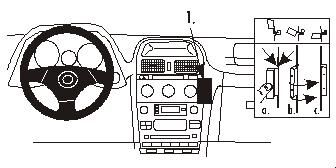 ProClip Monteringsbøyle Lexus IS Serie 01-05 i gruppen Billyd / Hva passer i min bil  / Lexus hos BRL Electronics (240LEXIS01PROC)