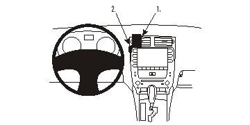 ProClip Monteringsbøyle Lexus IS Serie 06-13 i gruppen Billyd / Hva passer i min bil / Lexus hos BRL Electronics (240LEXIS06PROC)