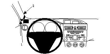 ProClip Monteringsbøyle Mazda 3 10-13 i gruppen Billyd / Hva passer i min bil  / Mazda / Mazda 3 / Mazda 3 2010-2013 hos BRL Electronics (240MAZ310PROCLIP)