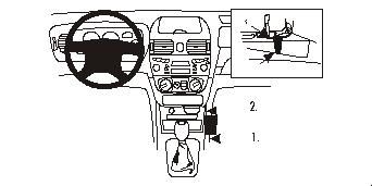 ProClip Monteringsbøyle Nissan Almera 00-02 i gruppen Billyd / Hva passer i min bil / Nissan / Almera hos BRL Electronics (240NISALM00PROC)