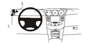 ProClip Monteringsbøyle Nissan Primera 02-09 i gruppen Billyd / Hva passer i min bil / Nissan / Primera hos BRL Electronics (240NISPRI02PROC)