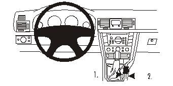 ProClip Monteringsbøyle Opel Signum 03-08/Opel Vectra 02-10 i gruppen Billyd / Hva passer i min bil / Opel / Vectra / Vectra 2002-2008 hos BRL Electronics (240OPESIG03PROC)