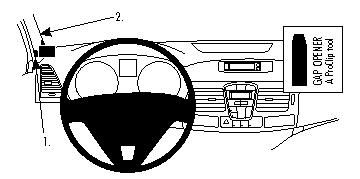 ProClip Monteringsbøyle Renault Laguna 08-15 i gruppen Billyd / Hva passer i min bil / Renault / Laguna hos BRL Electronics (240RENLAG08PROC)