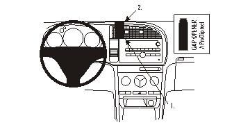 ProClip Monteringsbøyle Saab 9-3 07-11 i gruppen Billyd / Hva passer i min bil / SAAB / 9-3 / 9-3 NG Facelift 2007-2015 / Øvrig 9-3 NG Facelift 2007-2015 hos BRL Electronics (240SAAB937PROCLIP)