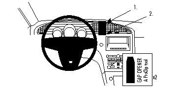 ProClip Monteringsbøyle Saab 9-5 11-12 i gruppen Billyd / Hva passer i min bil  / SAAB / 9-5 / 9-5 NG 2010-2012 / Övrigt 9-5 NG 2010-2012 hos BRL Electronics (240SAAB951PROCLIP)