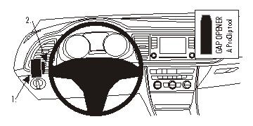 ProClip Monteringsbøyle Seat Leon 13-15 i gruppen Billyd / Hva passer i min bil / Seat / Leon hos BRL Electronics (240SEALEO13PROC)