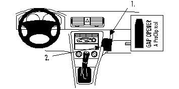 ProClip Monteringsbøyle Skoda Octavia 99-06 i gruppen Billyd / Hva passer i min bil  / Skoda / Skoda Octavia / Skoda Octavia 1998-2004 hos BRL Electronics (240SKOOCT99PROC)