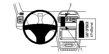 ProClip Monteringsbøyle Skoda Yeti 10-15 i gruppen Billyd / Hva passer i min bil  / Skoda / Skoda Yeti / Skoda Yeti 2009-2017 hos BRL Electronics (240SKOYET09PROC)