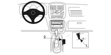 ProClip Monteringsbøyle Suzuki Ignis 01-03 i gruppen Billyd / Hva passer i min bil / Suzuki hos BRL Electronics (240SUZIGN01PROC)