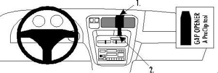 ProClip Monteringsbøyle Toyota 4-Runner 96-99 i gruppen Billyd / Hva passer i min bil / Toyota / 4-Runner / 4-Runner 2003-2009 hos BRL Electronics (240TOY4RUN96PROC)